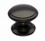 Top Knobs Ray 1 1/4" Diameter Round Knob, Oil Rubbed Bronze - M752