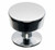 Top Knobs Nouveau III M1124 1 3/16" Cabinet Knob - Polished Chrome