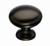 Top Knobs Mushroom 1 1/4" Diameter Round Knob, Oil Rubbed Bronze - M753