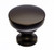 Top Knobs Bergen 1 1/4" Diameter Round Knob, Oil Rubbed Bronze - M1200