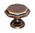 Top Knobs Britannia M7 1 1/4" Devon Cabinet Knob - Old English Copper