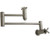 Kingston Brass Wall Mounted Pot Filler Faucet - Brushed Nickel - KS8108ZX