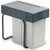 Richelieu 2260100 Single Bin Slide Out Waste Bin - 5.28 gal. - Grey