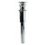 Mountain Plumbing Stationary Dome Lav Drain With Overflow - Brushed Nickel - MT744-3/BRN