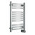 Mr. Steam W228 PC Curved 28H x 20W Wall Mounted Towel Warmer   - Polished Chrome