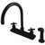 Kingston Brass Two Handle Widespread Kitchen Faucet & Side Spray - Oil Rubbed Bronze