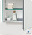 Fresca FMC8058 19.75" Mirrored Bathroom Medicine Cabinet 26" H X 19.5" W