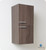 Fresca FST8091GO 12'' Bathroom Linen Side Cabinet 27.5" H X 12.63" W X 12" L W/ 2 Storage Areas  - Gray Oak