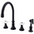 Kingston Brass Two Handle Widespread Kitchen Faucet & Brass Side Spray - Oil Rubbed Bronze KS2795PXBS