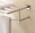 Valsan Braga 67663CR 15 3/4" Towel Bar & Shelf - Chrome