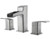 Price Pfister Kenzo LG49-DF0K Two Handle Widespread Lavatory Faucet - Brushed Nickel