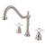Kingston Brass Two Handle Widespread Kitchen Faucet - Satin Nickel KB1798PXLS