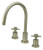 Kingston Brass Two Handle Widespread Kitchen Faucet - Brushed Nickel KS8728DXLS