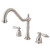 Kingston Brass Two Handle Widespread Kitchen Faucet - Brushed Nickel - KB1798ALLS