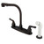 Kingston Brass Two Handle Widespread High Arch Kitchen Faucet & Side Spray - Oil Rubbed Bronze