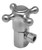 Mountain Plumbing Cross Handle Angle Valve - Antique Brass - MT4001X-NL/AB
