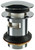 Mountain Plumbing Soft Toe Touch Bath Drain Only With Overflow Hole - Polished Nickel - BDWOF-ST/PN
