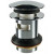 Mountain Plumbing Soft Toe Touch Bath Drain Only With Overflow Hole - Brushed Nickel - BDWOF-ST/BRN