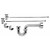 Mountain Plumbing Lavatory Supply Kits with P-Trap - Pewter - MT9101-NL/PEW