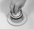 Mountain Plumbing Waste Disposer Flange Collar & Basket Strainer - Ice White - BWDUF IW