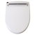 Clean Sense DIB-1500R-RW White Round Bidet Toilet Seat w/Remote