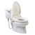 Clean Sense DIB-1500R-RW White Round Bidet Toilet Seat w/Remote