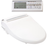 Clean Sense DIB-1500R-RW White Round Bidet Toilet Seat w/Remote