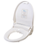 Clean Sense DIB-1500R-RW White Round Bidet Toilet Seat w/Remote