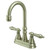 Kingston Brass Two Handle 4" Centerset Bar Faucet without Pop-Up Rod - Brushed Nickel KS2498AL