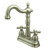 Kingston Brass Two Handle 4" Centerset Bar Faucet without Pop-Up Rod - Brushed Nickel - KB1498AX