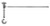 Mountain Plumbing MT4800X-NL/BRN Cross Handle Toilet Angle Supply Kit -  Brushed Nickel Mountain Plumbing MT4800X-NL/BRN Cross Handle Toilet Angle Supply Kit -  Brushed Nickel