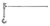 Mountain Plumbing Lever Handle Toilet Angle Supply Kit-Chrome - MT5800L-NL/CPB