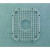 Hamat  11 5/8" x 13 1/4" Bottom Grid / Wire Grate for Sink - Stainless Steel