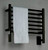 Amba Jeeves Model H Straight Electric Heated Towel Warmer - Oil Rubbed Bronze - 20-1/2" W x 18" H - HSO