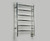 Amba Jeeves Model J Straight Electric Heated Towel Warmer - Polished Stainless - 20-1/2" W x 31" H - JSP