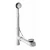 Mountain Plumbing Cable Operated Bath Waste & Overflow Kit - Polished Nickel - BDR20S61-2/PN