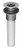 Mountain Plumbing Tear Drop Grid Lav Drain Without Overflow - French Gold - MT749/FG