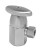 Mountain Plumbing Oval Handle Angle Valve - Brushed Nickel - MT6001-NL/BRN