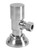 Mountain Plumbing Round Handle Angle Valve - Oil Rubbed Bronze - MT6004-NL/ORB