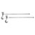 Mountain Plumbing Oval Handle Lav Angle Supply Kit - Matte Black - MT6930-NL/MB