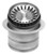 Mountain Plumbing Garbage Disposer Strainer & Stopper with Extended Flange - Polished Stainless - MT202/PS