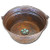 Linkasink C049 WC Bucket 17" Vessel Copper sink - Weathered Copper