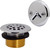Westbrass D92K-26 2 Hole Trip Lever Tub Drain Trim Kit - Chrome