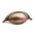 Schaub 265-EBZ French Farm Cup Door Pull 3" cc - Empire Bronze Schaub 265-EBZ French Farm Cup Door Pull 3" cc - Empire Bronze