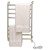 Warmrails Kensington Wall Mounted Towel Warmer & Drying Rack - Hard or Soft Wired - Satin Nickel - HSKS