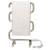 Warmrails Heatra Classic HCC Heated Floor or Wall Mounted Towel Warmer - Chrome