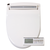 Clean Sense White Elongated Bidet Toilet Seat w/Remote - DIB-1500R-EW