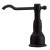 Gerber Opulence D495957BS Liquid Soap & Lotion Dispenser - Satin Black