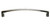 Top Knobs Griggs 12" Center to Center Appliance Pull, Brushed Satin Nickel - TK141BSN