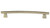 Top Knobs Arched 12" Center to Center Appliance Pull, German Bronze - TK7GBZ